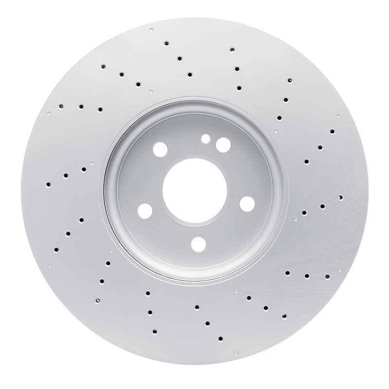 Mercedes-Benz A35 AMG Brake Rotor (1) - Front - R1 Concepts - Drilled Carbon Alloy GeoMET - `20-`22